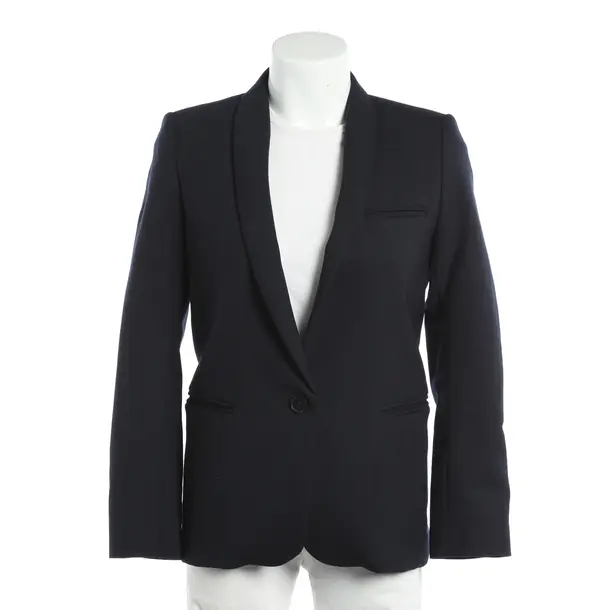 Blazer, in Blue, Polyester, Sandro