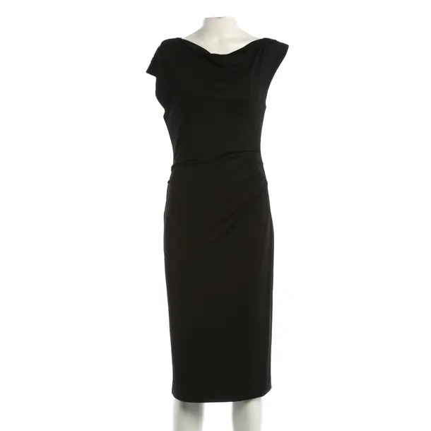 Kleid, in Schwarz, Viskose, Hugo Boss Black Label
