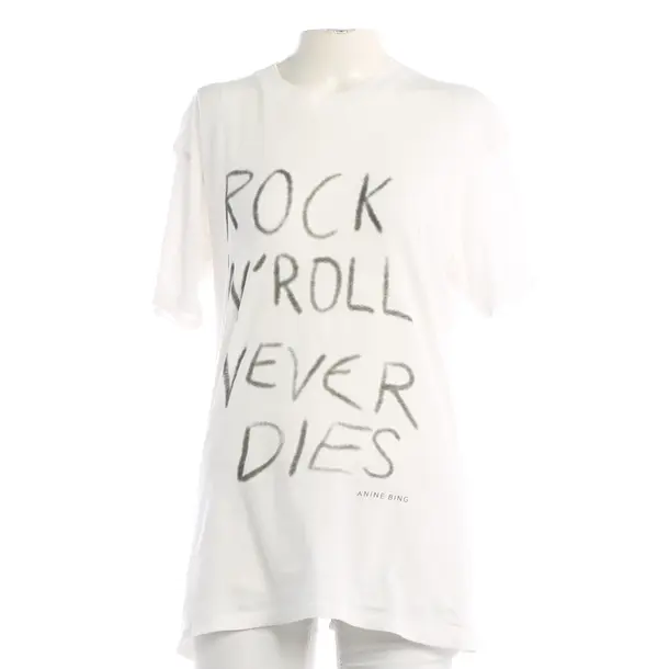 Shirt, in White, Cotton, Anine Bing