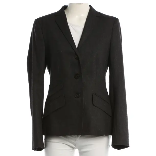 Blazer, in Dunkelgrau, Wolle, Windsor