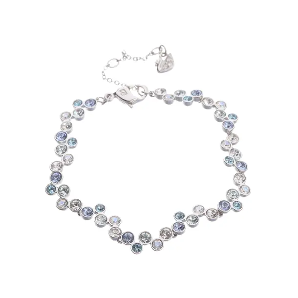 Armband, in Silber, Metall (metallisch, metallisiert), Swarovski