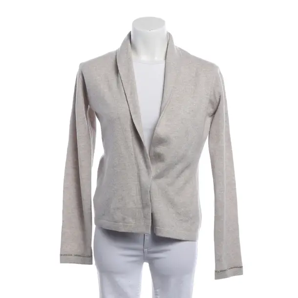 Cardigan, in Light Brown, Cotton, Fabiana Filippi