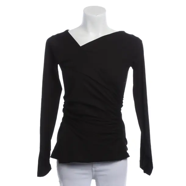 Long Sleeve Shirt, in Black, Cotton, Dorothee Schumacher