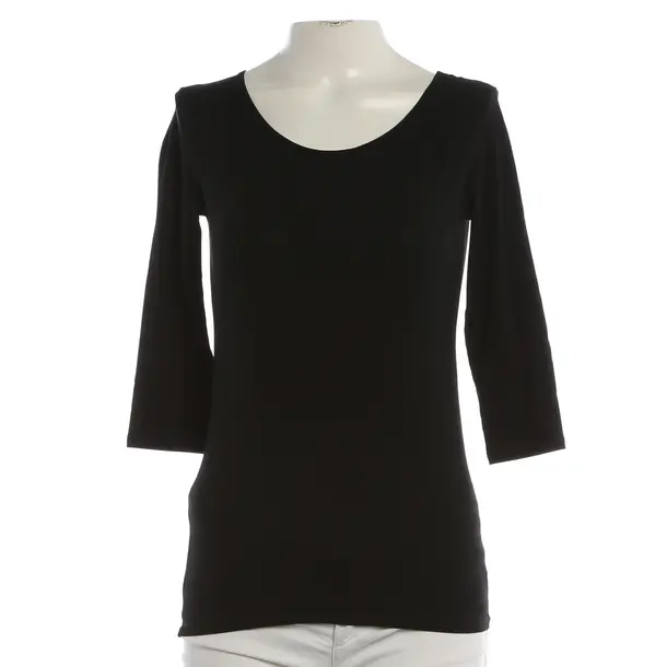 Long Sleeve Shirt, in Black, Cotton, Marc Cain
