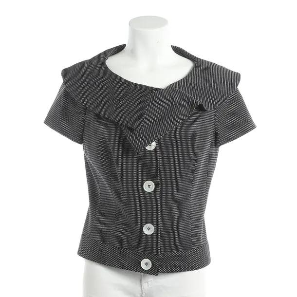 Blouse, in Black, Wool, Escada