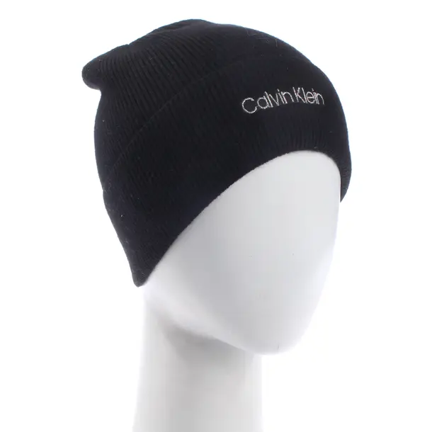Mütze, in Schwarz, Polyimid, Calvin Klein