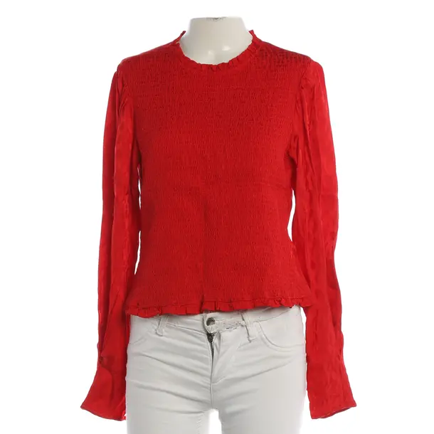 Blouse, in Red, Viscose, Maje