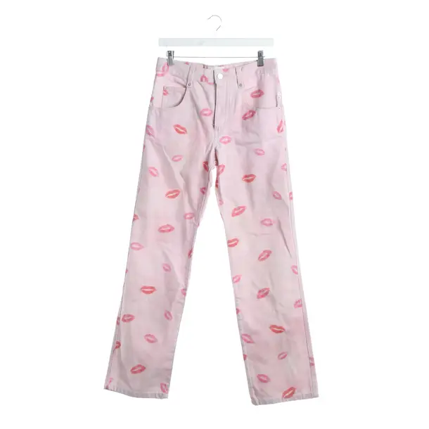Boyfriend Jeans, in Light Pink, Cotton, Isabel Marant Étoile