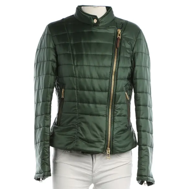Mid-Season Jacket, in Green, Polyester, Windsor