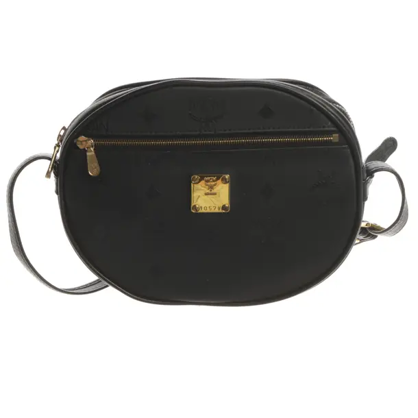 Cross Body Bag, in Black, Leather, MCM