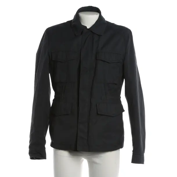 Mid-Season Jacket, in Navy, Cotton, Hugo Boss Orange
