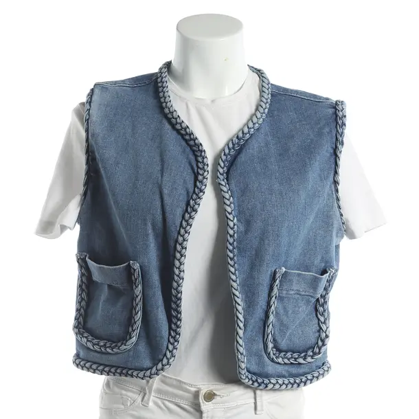 Jeansweste, in Hellblau, Baumwolle, Maje