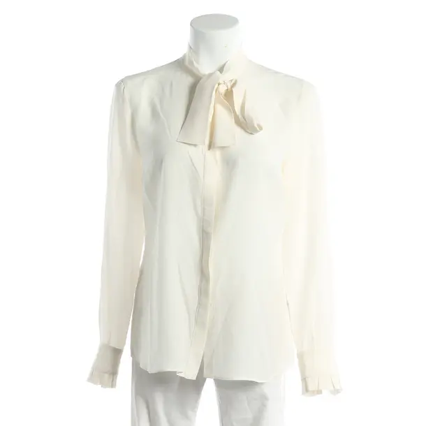 Blouse, in Beige, Silk, Karl Lagerfeld