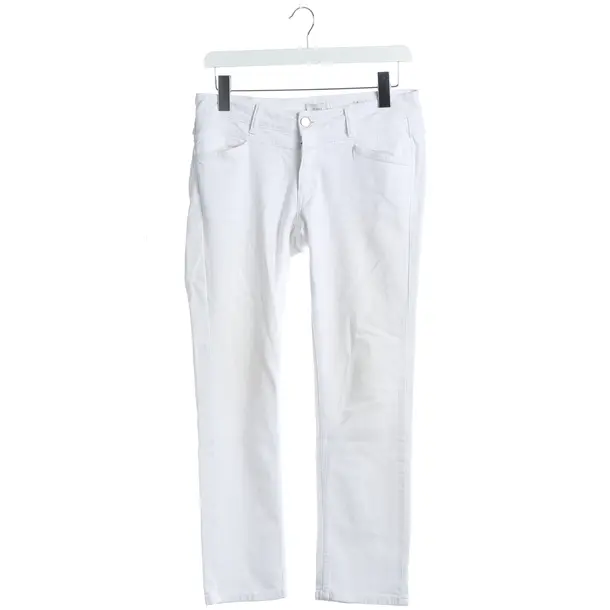 Straight Fit Jeans, in White, Cotton, Closed