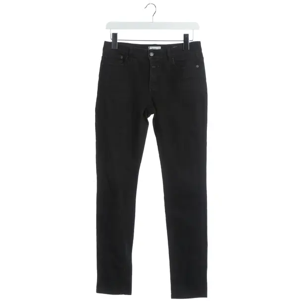 Straight Fit Jeans, in Black, Cotton, Closed