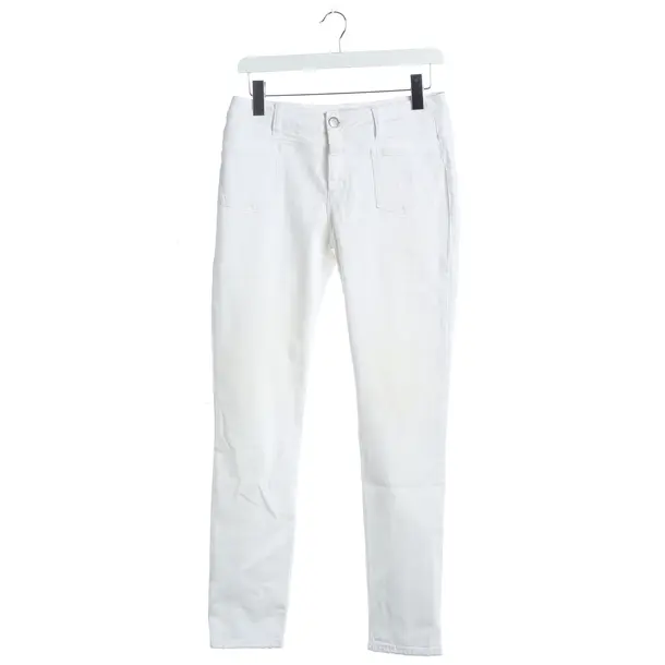 Straight Fit Jeans, in White, Cotton, Closed