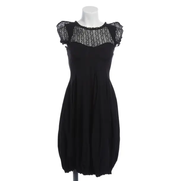 Dress, in Black, Polyester, High Use