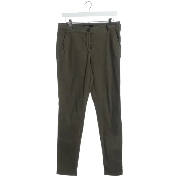 Pants, in Green, Cotton, Marc Cain