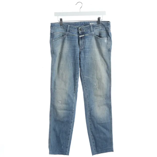 Jeans Straight Fit, in Blau, Baumwolle, Closed
