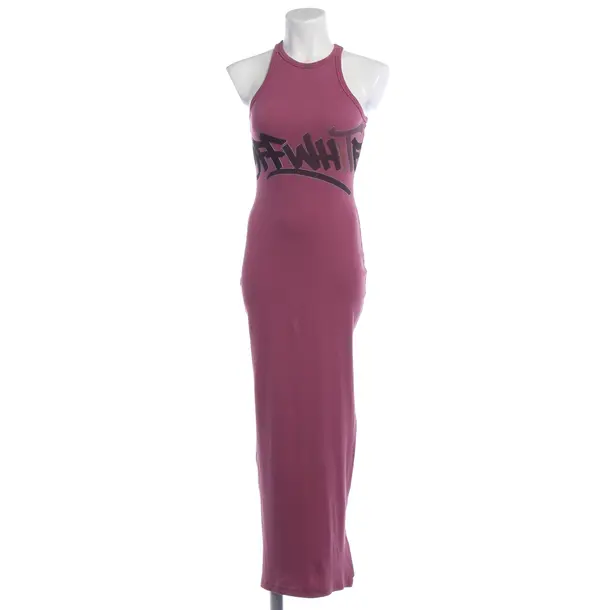 Kleid, in Rosa, Baumwolle, Off-White