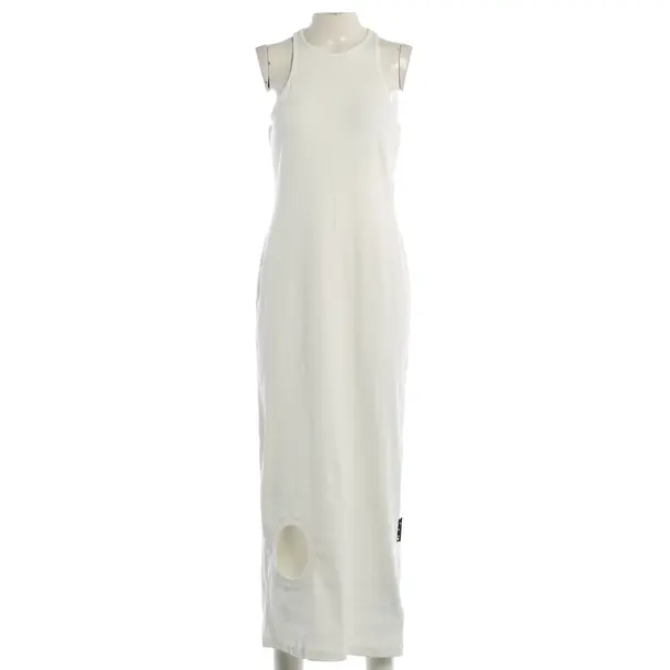 Dress, in White, Cotton, Off-White