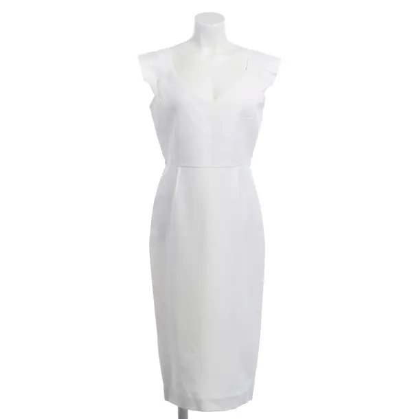 Dress, in Beige, Wool, Roland Mouret