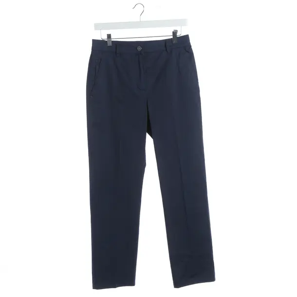 Pants, in Navy, Cotton, Raffaello Rossi