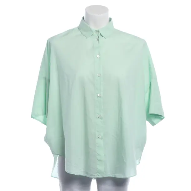 Blouse, in Light Green, Cotton, Robert Friedman