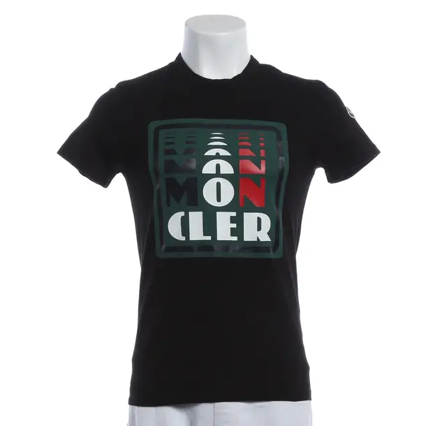 T-Shirt, in Black, Cotton, Moncler