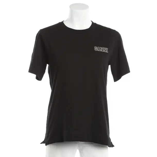 Shirt, in Schwarz, Baumwolle, Ganni