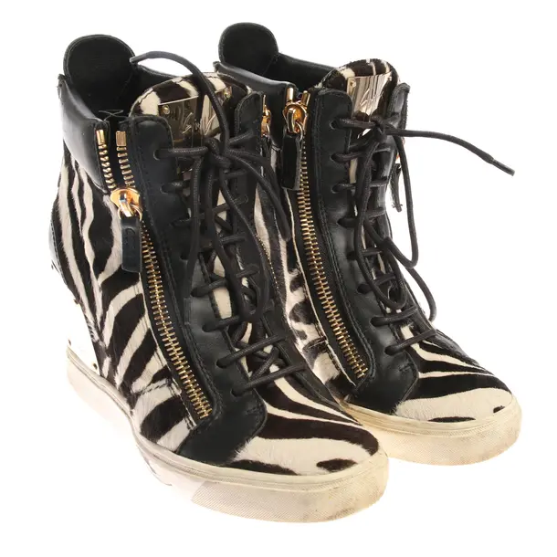 High-Top Sneaker in Schwarz, , Giuseppe Zanotti
