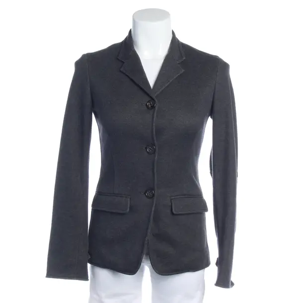 Blazer in Grau, Baumwolle, Agnona