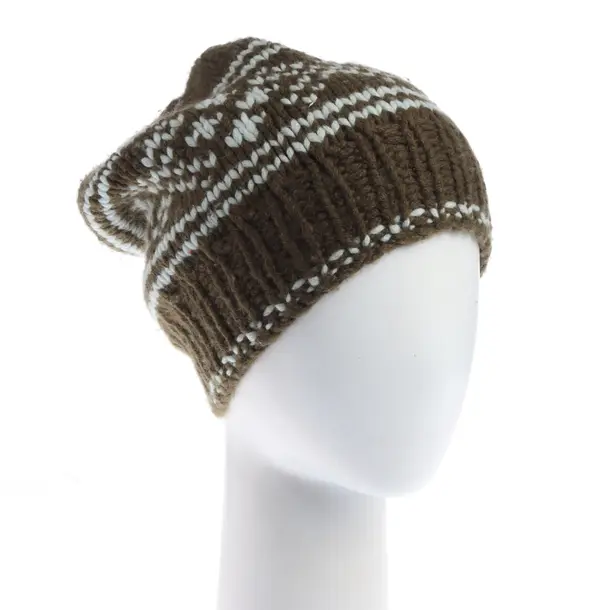 Beanie in Green, Cashmere, Antonia Zander
