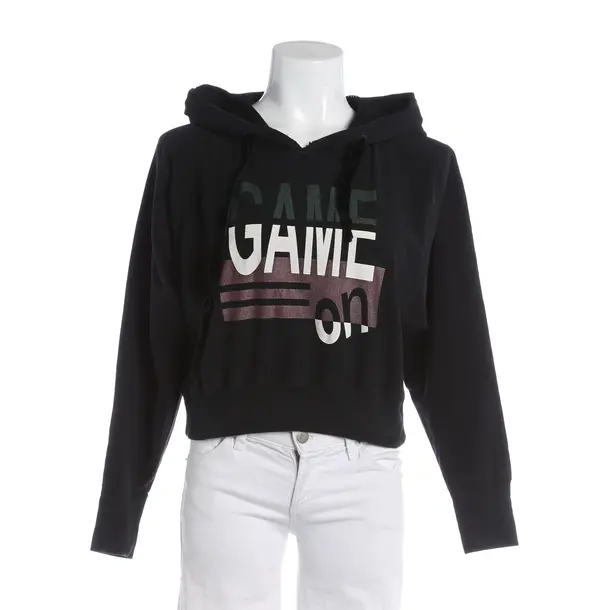 Hoodie, in Schwarz, Baumwolle, Marc Cain Sports