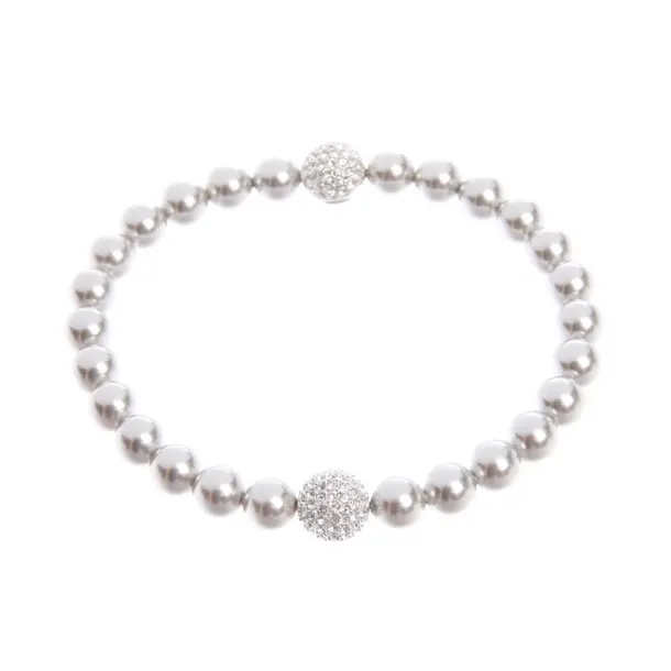 Bracciale, in argento, Metallo (metallico, metallizzato), Swarovski