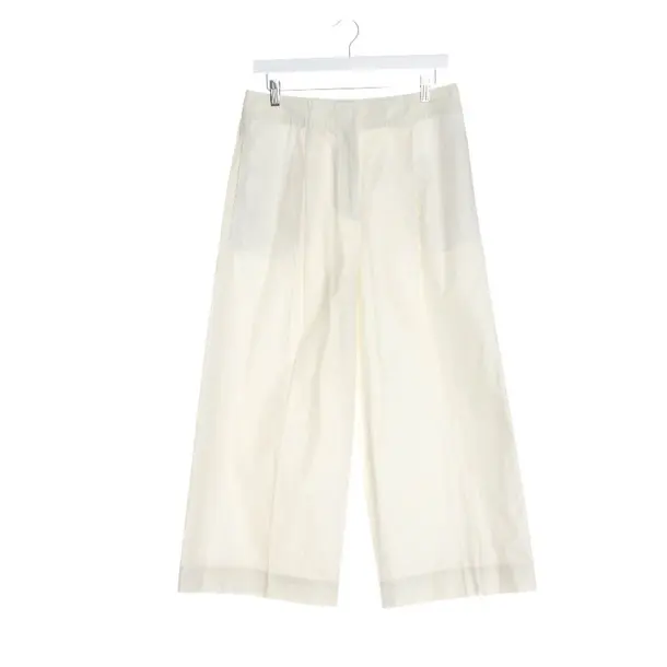 Pants in White, Linen, Fabiana Filippi