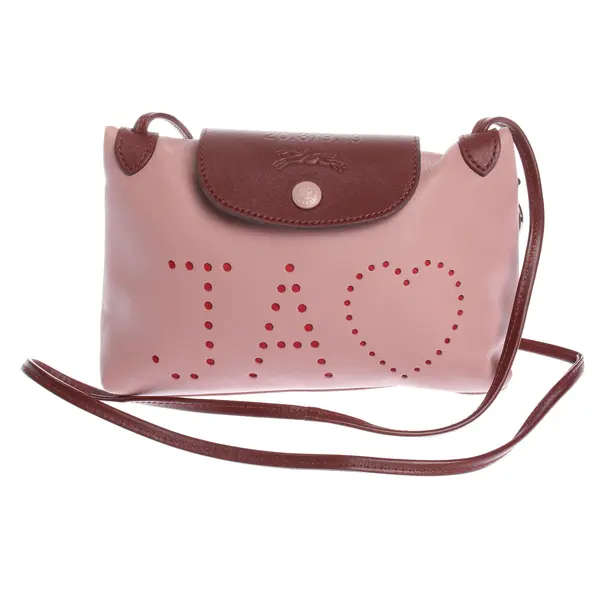 Shoulder Bag in Pink, Leather, Longchamp