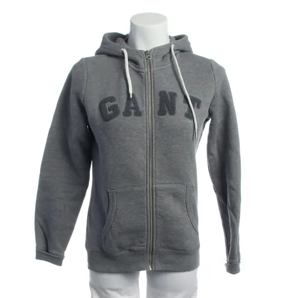 Zip-up Hoodie in Gray, Cotton, Gant
