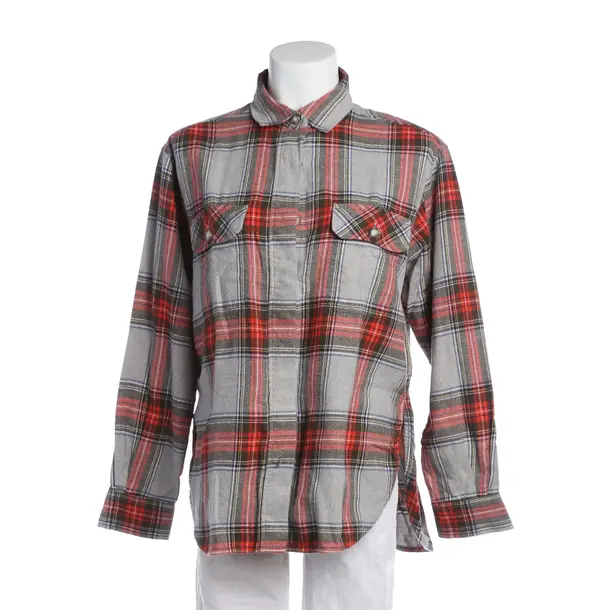 Blouse in Multicolored, Cotton, Closed