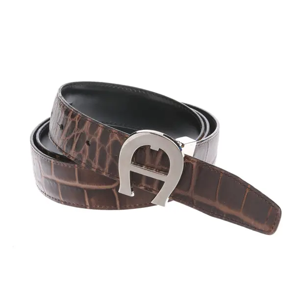 Belt in Brown, Leather, Aigner