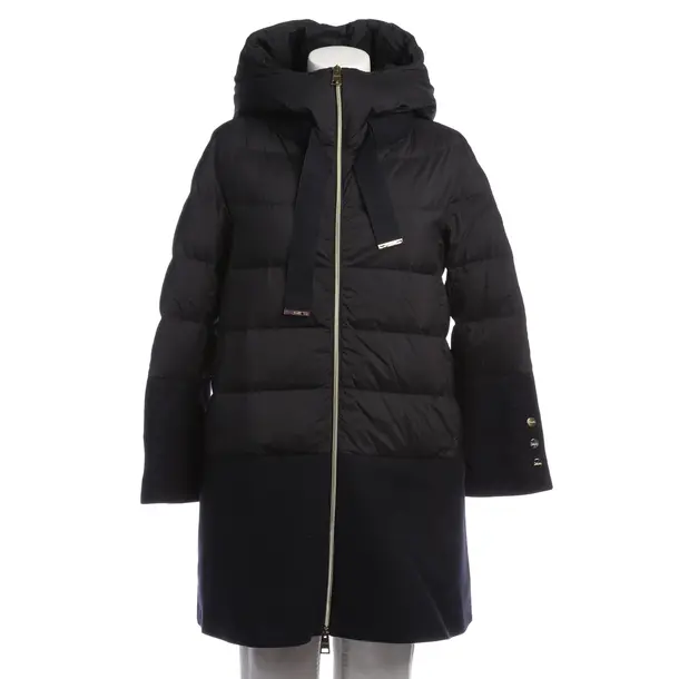 Mid-Season Coat in Blue, Polyamide, Herno