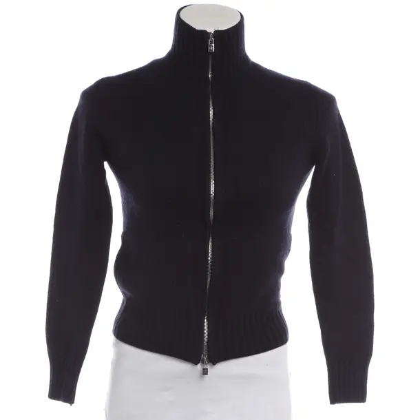 Strickjacke in Blau, Kaschmir, Loro Piana