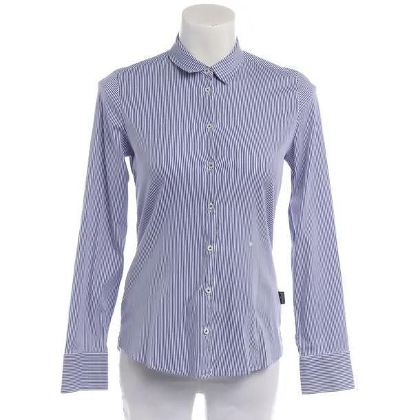 Blouse in Blue, Cotton, Van Laack