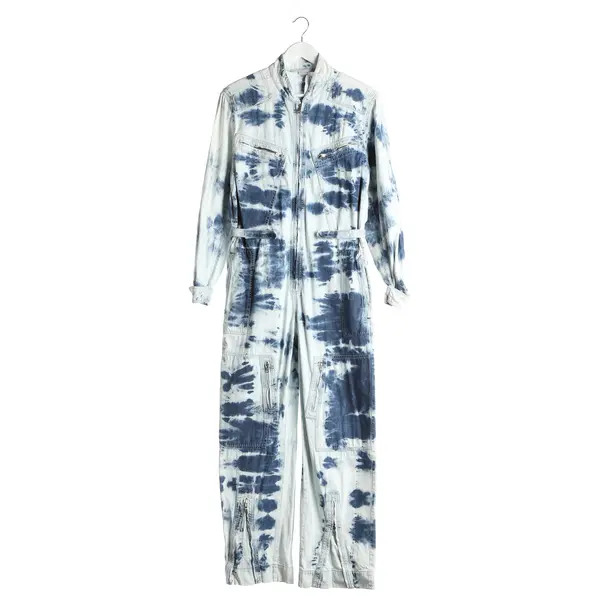 Jumpsuit in Weiß, Baumwolle, Stella McCartney