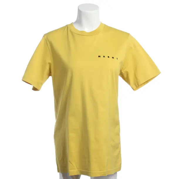 Shirt in Gelb, Baumwolle, Marni