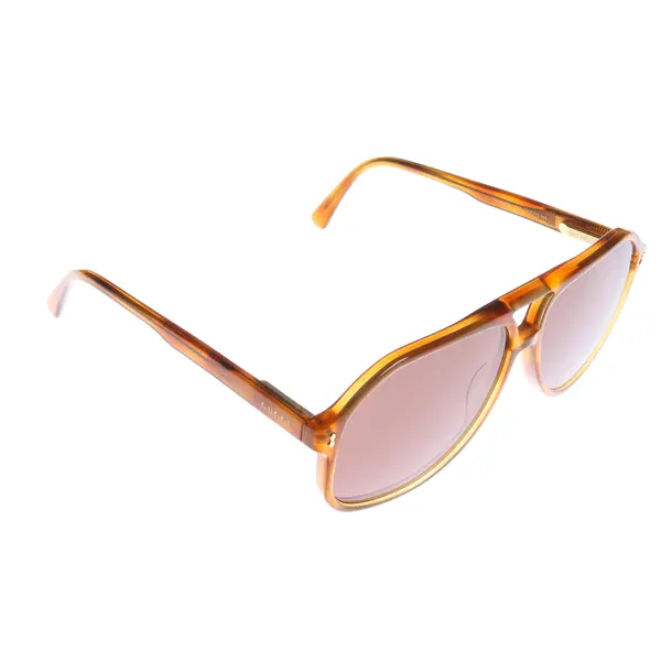 Sonnenbrille in Braun, Kunststoff, Gucci