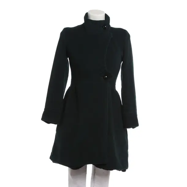 Cappotto mezza stagione, in Verde scuro, Cotone, Di Malene Birger