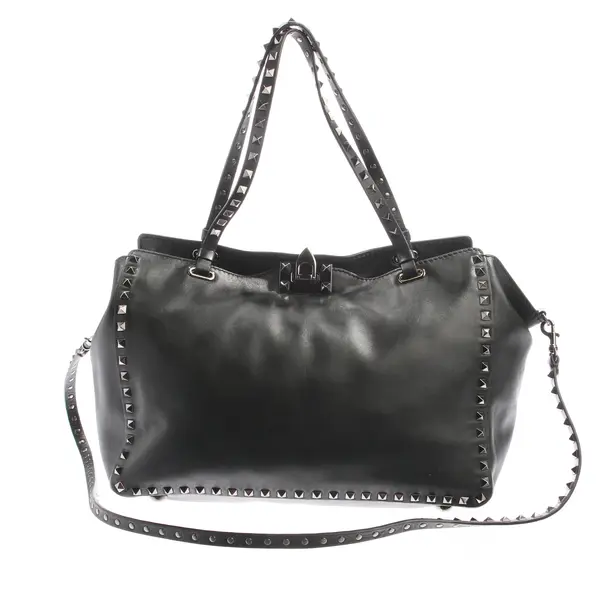Shoulder Bag in Black, Leather, Valentino