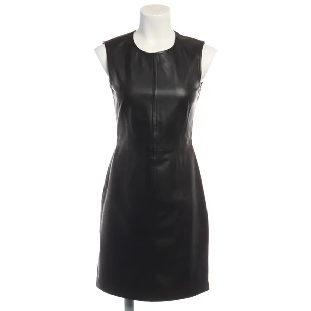 Kleid in Schwarz, Leder, Marc O'Polo