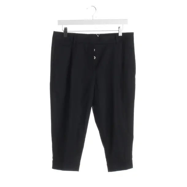 Hose in Schwarz, Wolle, Prada
